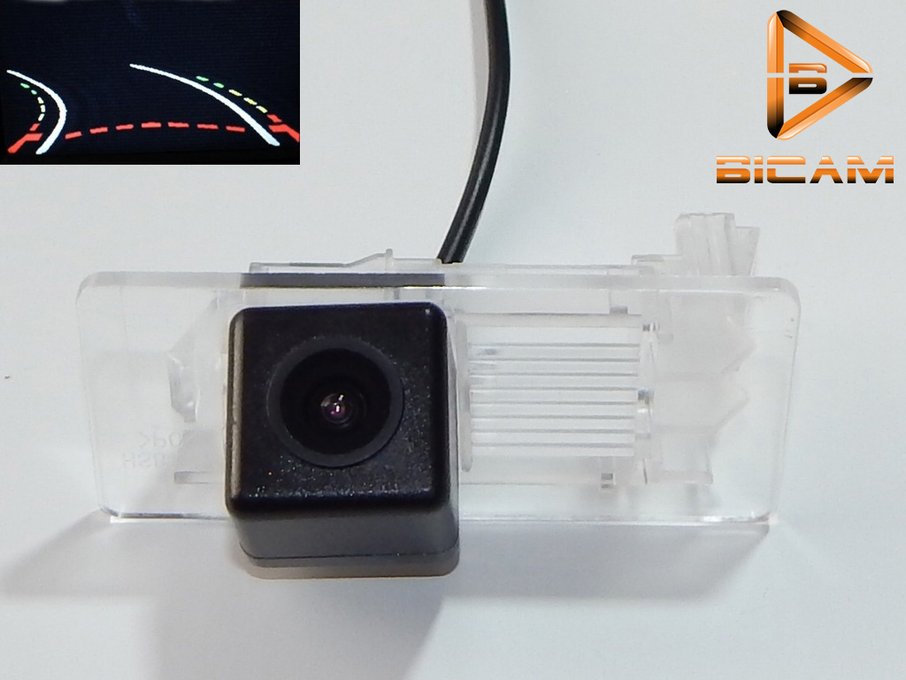 Камера заднего вида Bicam (D001) для Volkswagen Polo (седан) дорестайл 2011-2015г
