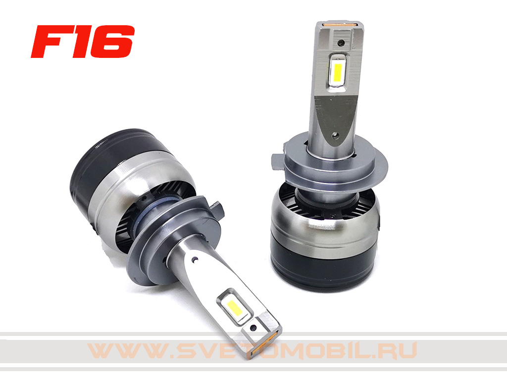 Светодиодные лампы Sariti F16 Н7 45w (для рефлекторной и линзованой оптики)