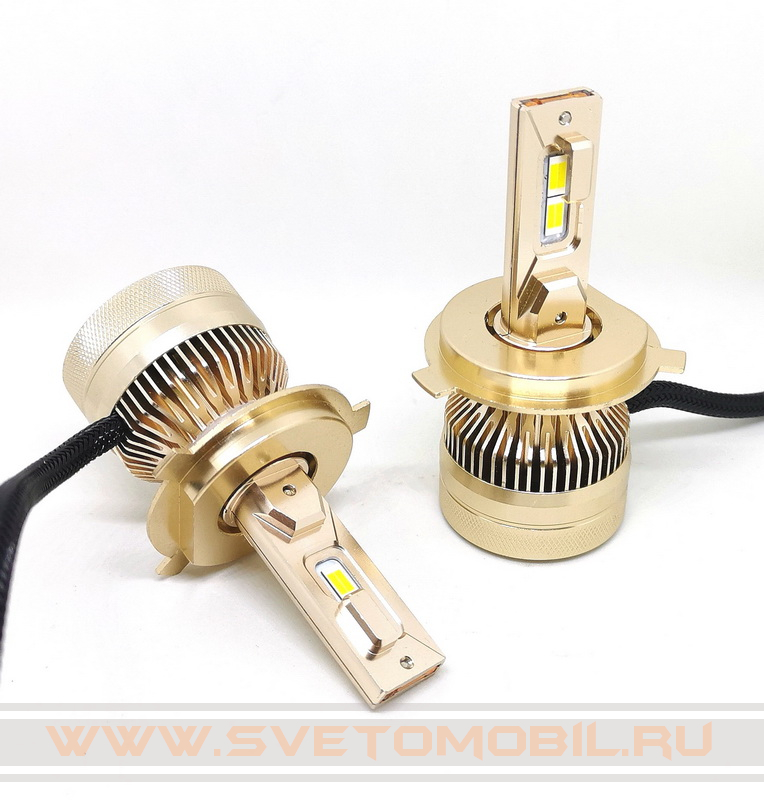 Светодиодные лампы Sariti T3 Н4 50w (12-24V)