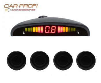 Парковочный радар Car Profi CP-LED001 (черный)