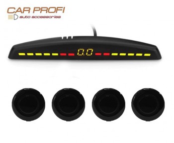 Парковочный радар Car Profi CP-LED118 (черный)