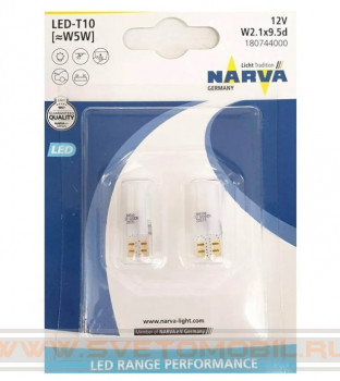 Narva LED W5W (T10) 6000K